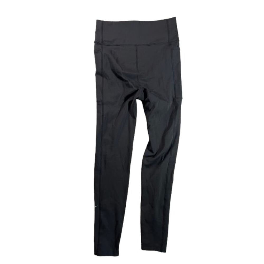 Nike one black Dri-FIT athletic leggings womens L